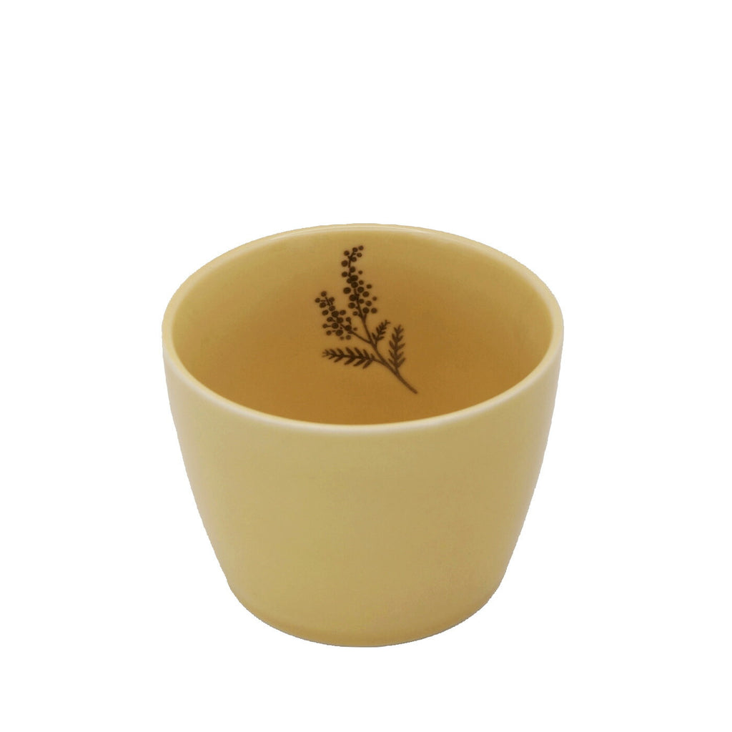 Flora フローラ フリーカップ｜食器 カップ 美濃焼 誕生日 ギフト プレゼント おしゃれ 可愛い 上品 陶器 日本製 150ml 花 すずらん チューリップ ミモザ ボタニカル 小鉢 小物｜SERATA セラータ