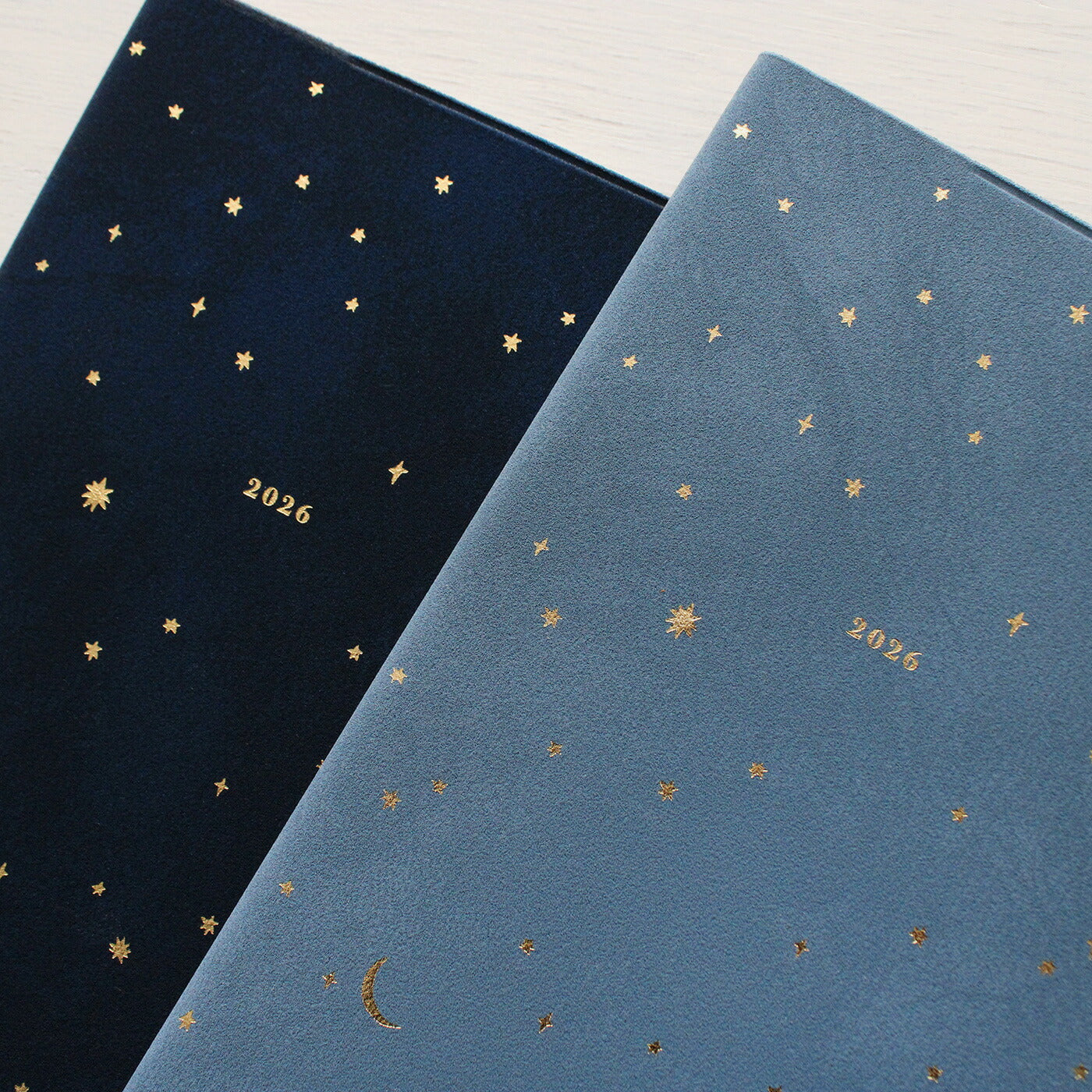 手帳 2026 マトカ 2026年（2025年10月始まり）ダイアリー スケジュール帳｜新書判 コンパクトマンスリー（月間ブロック）『ミニュイ｜MINUIT』大人かわいい 夜空 月夜
