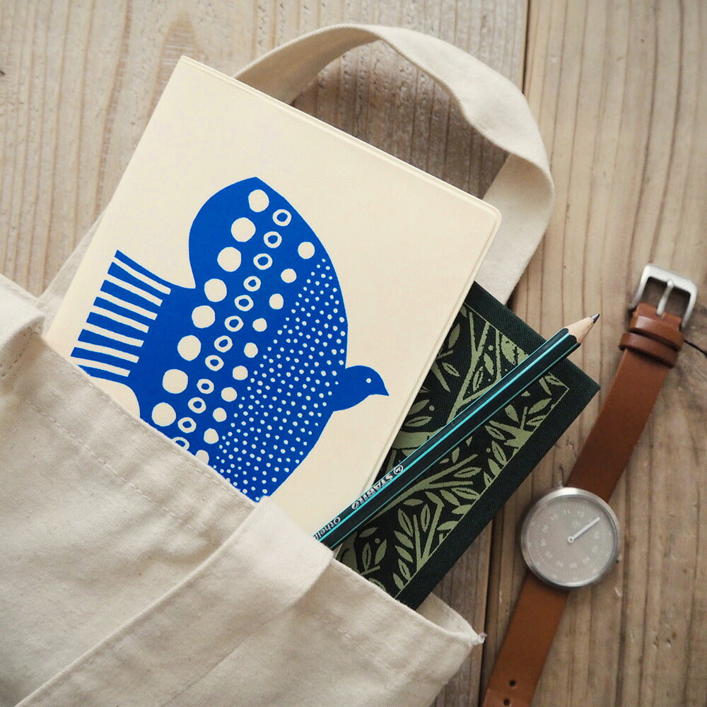 手帳 2026 マトカ 2026年（2025年10月始まり）ダイアリー スケジュール帳｜新書判 コンパクトマンスリー（月間ブロック）『鳥とお花｜Bird & Flower（堀口尚子）』大人かわいい