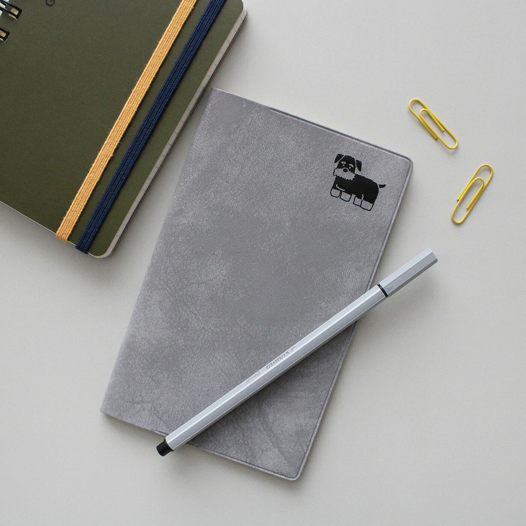 手帳 2026 マトカ 2026年（2025年10月始まり）ダイアリー スケジュール帳｜新書判 コンパクトマンスリー（月間ブロック）『ブレイクタイム｜BREAK TIME』大人かわいい ハリネズミ クジラ シュナウザー