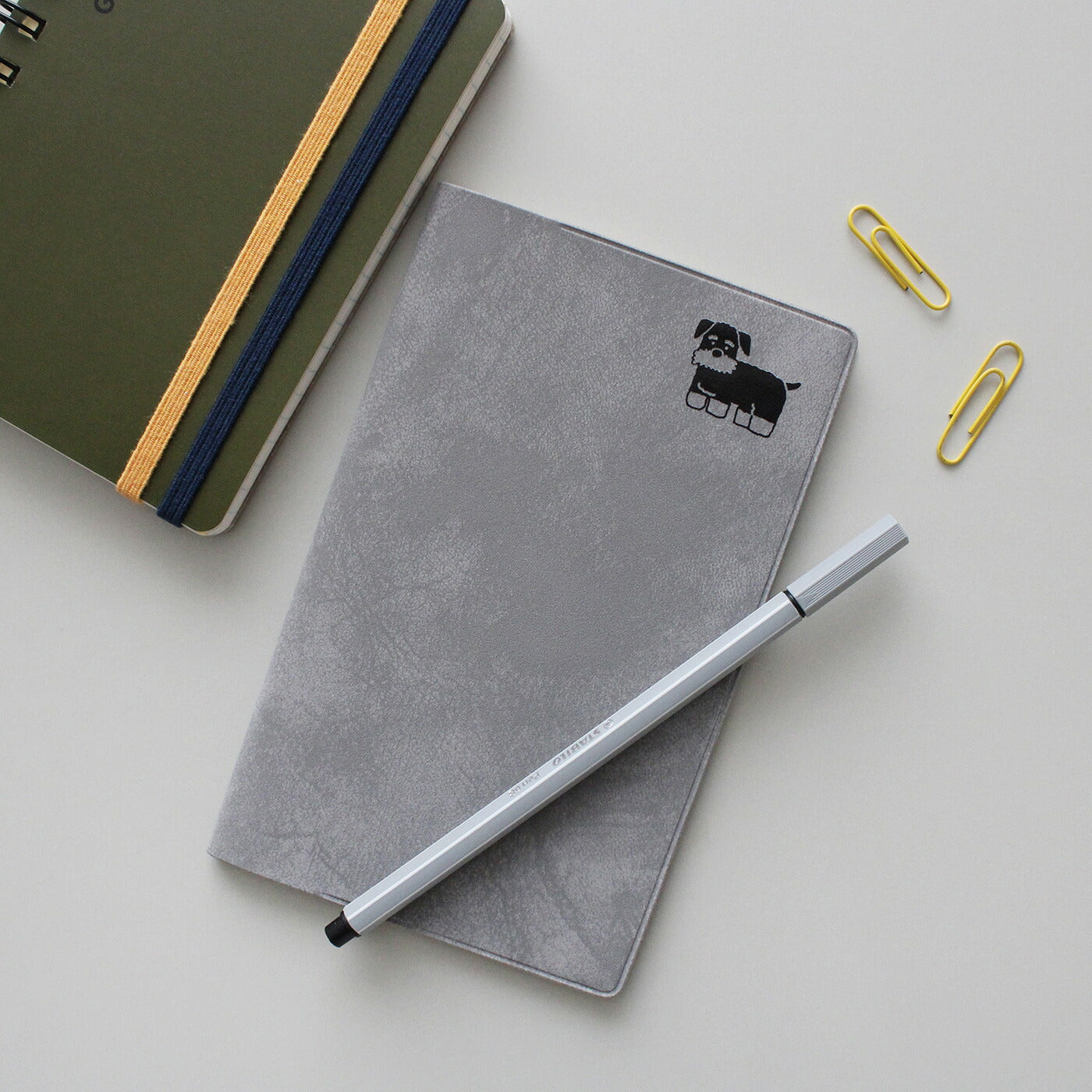 手帳 2026 マトカ 2026年（2025年10月始まり）ダイアリー スケジュール帳｜新書判 コンパクトマンスリー（月間ブロック）『ブレイクタイム｜BREAK TIME』大人かわいい ハリネズミ クジラ シュナウザー