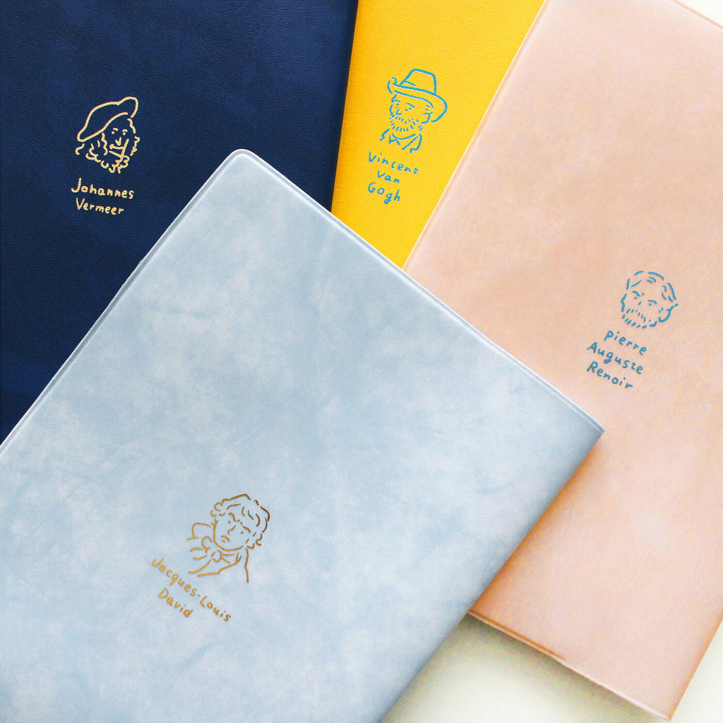 手帳 2026 マトカ 2026年（2025年10月始まり）ダイアリー スケジュール帳｜B6サイズ マンスリー・フルカラー（月間ブロック）『マスターピース｜MASTERPIECE』大人かわいい おしゃれ 芸術 絵画 フェルメール ゴッホ ルノワール