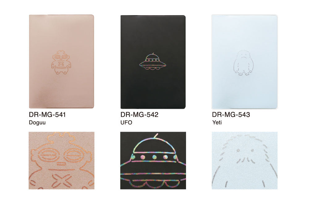 手帳 2026 マトカ 2026年（2025年10月始まり）ダイアリー スケジュール帳｜B6サイズ マンスリー・スタンダード（月間ブロック）『キュリアス｜CURIOUS』大人かわいい 土偶 UFO イエティ UMA