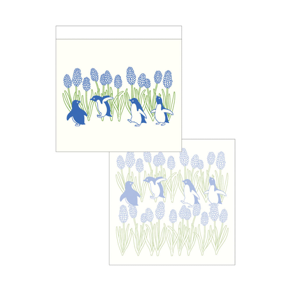 PETIT ET GRAND メモパッド｜プティ・エ・グラン MEMO PAD おしゃれ かわいい アニマル 動物 フラワー 花 メモ ラッピング｜MATOKA マトカ