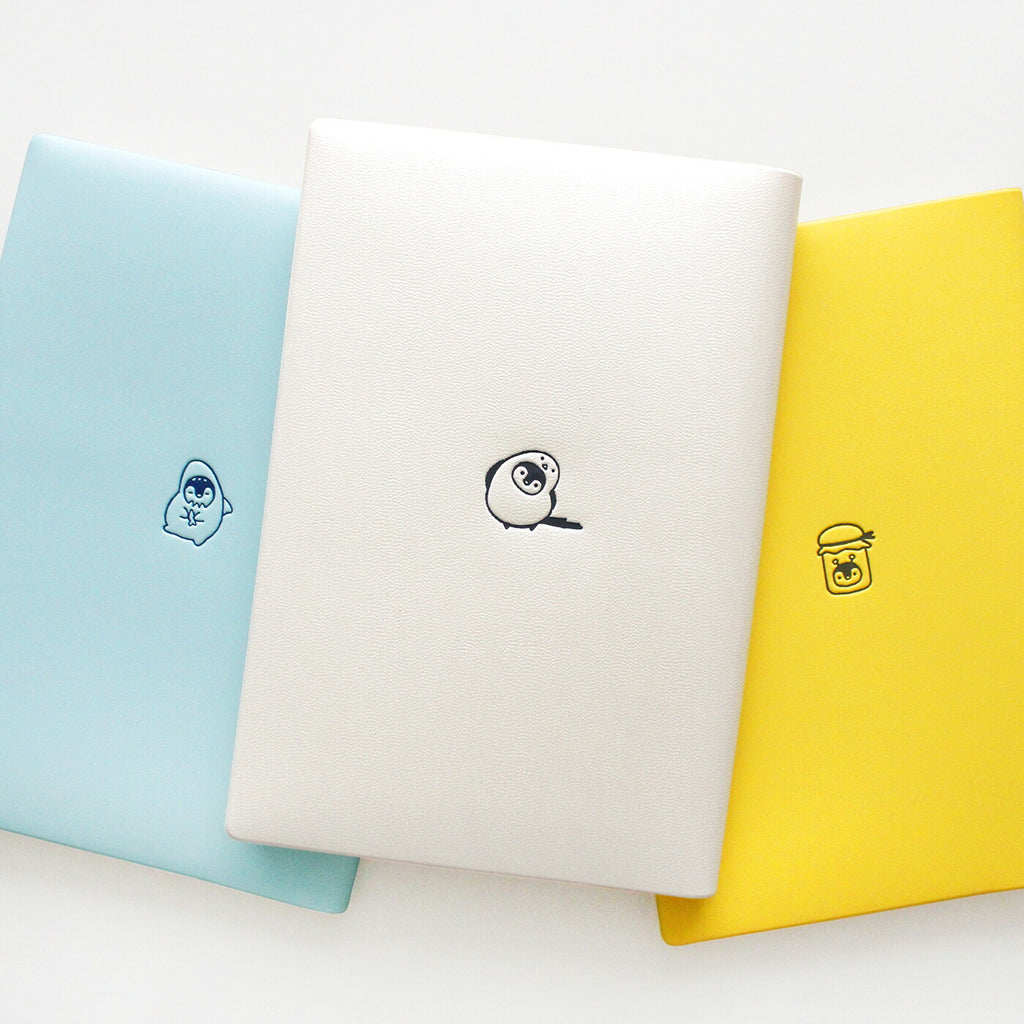 手帳 2026 マトカ 2026年（2025年10月始まり）ダイアリー スケジュール帳｜B6サイズ ウィークリー・ブロック式（週間ブロック・日記帳）『着ぐるみ｜KIGURUMI』かわいい サメ ハチ 鮫 蜂 シマエナガ