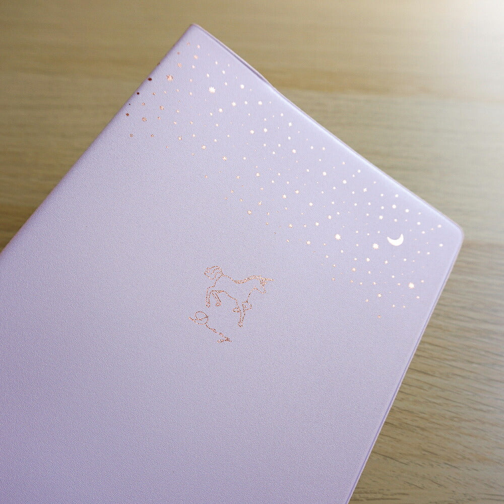 手帳 2026 マトカ 2026年（2025年10月始まり）ダイアリー スケジュール帳｜B6サイズ マンスリー・スタンダード（月間ブロック）『スターリー｜STARRY』大人かわいい 文房具 星座 ユニコーン 猫 ネコ