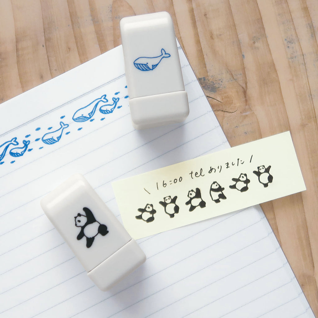 DECO LOOP STAMP デコ ループスタンプ｜おしゃれ かわいい 動物 恐竜 ダイナソー シマエナガ 土偶 エジプシャン メジェド パンダ クジラ ハリネズミ デコレーション ノート 手帳 スタンプ ローラー デコ 犬 猫 ゴリラ 星 馬｜MATOKA マトカ【yp】
