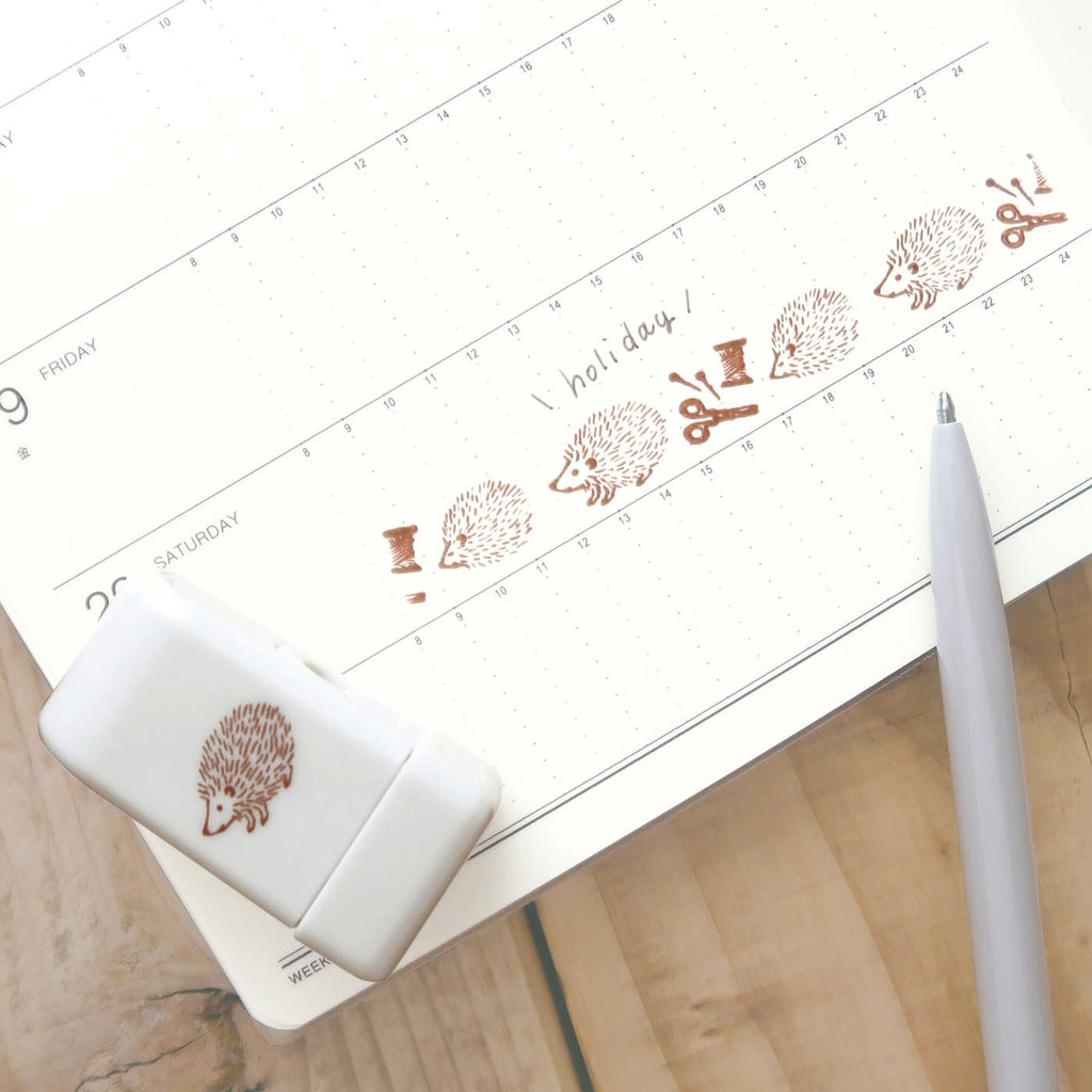 DECO LOOP STAMP デコ ループスタンプ｜おしゃれ かわいい 動物 恐竜 ダイナソー シマエナガ 土偶 エジプシャン メジェド パンダ クジラ ハリネズミ デコレーション ノート 手帳 スタンプ ローラー デコ 犬 猫 ゴリラ 星 馬｜MATOKA マトカ【yp】