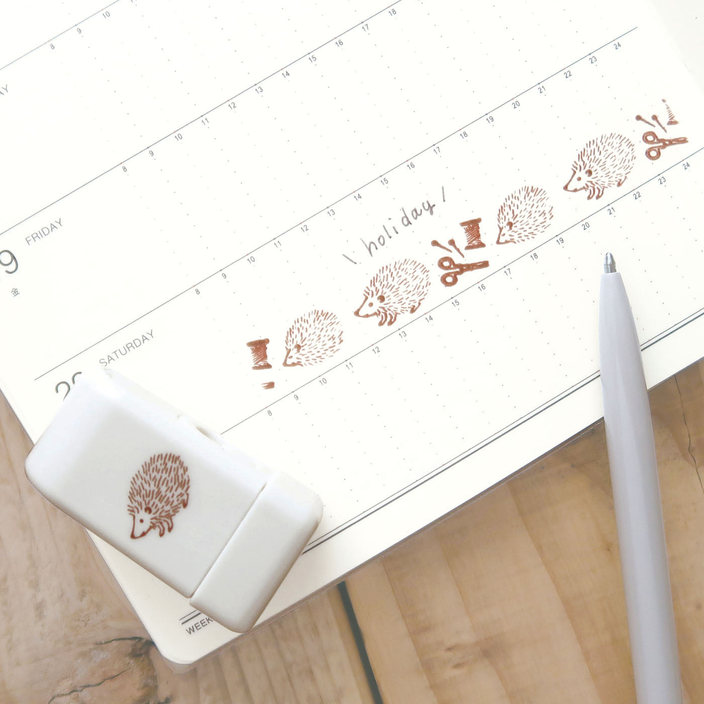 DECO LOOP STAMP デコ ループスタンプ｜おしゃれ かわいい 動物 恐竜 ダイナソー シマエナガ 土偶 エジプシャン メジェド パンダ クジラ ハリネズミ デコレーション ノート 手帳 スタンプ ローラー デコ 犬 猫 ゴリラ 星 馬｜MATOKA マトカ【yp】