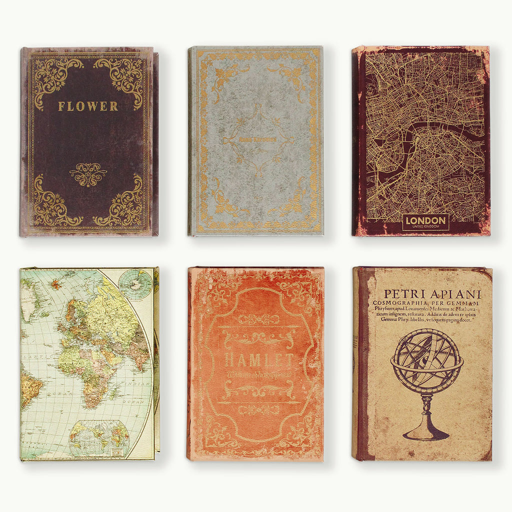 BOOK BOX ブックボックス｜おしゃれ レトロ 本 ケース 小物入れ 小物 収納 ボックス インテリア 書斎 パッケージ 入れ物 洋書 クラシック ヴィンテージ｜MATOKA マトカ
