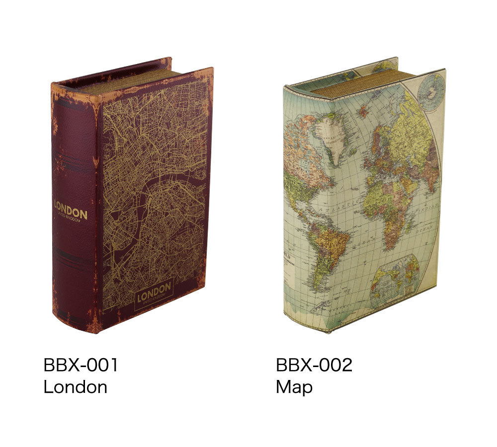 BOOK BOX ブックボックス｜おしゃれ レトロ 本 ケース 小物入れ 小物 収納 ボックス インテリア 書斎 パッケージ 入れ物 洋書 クラシック ヴィンテージ｜MATOKA マトカ