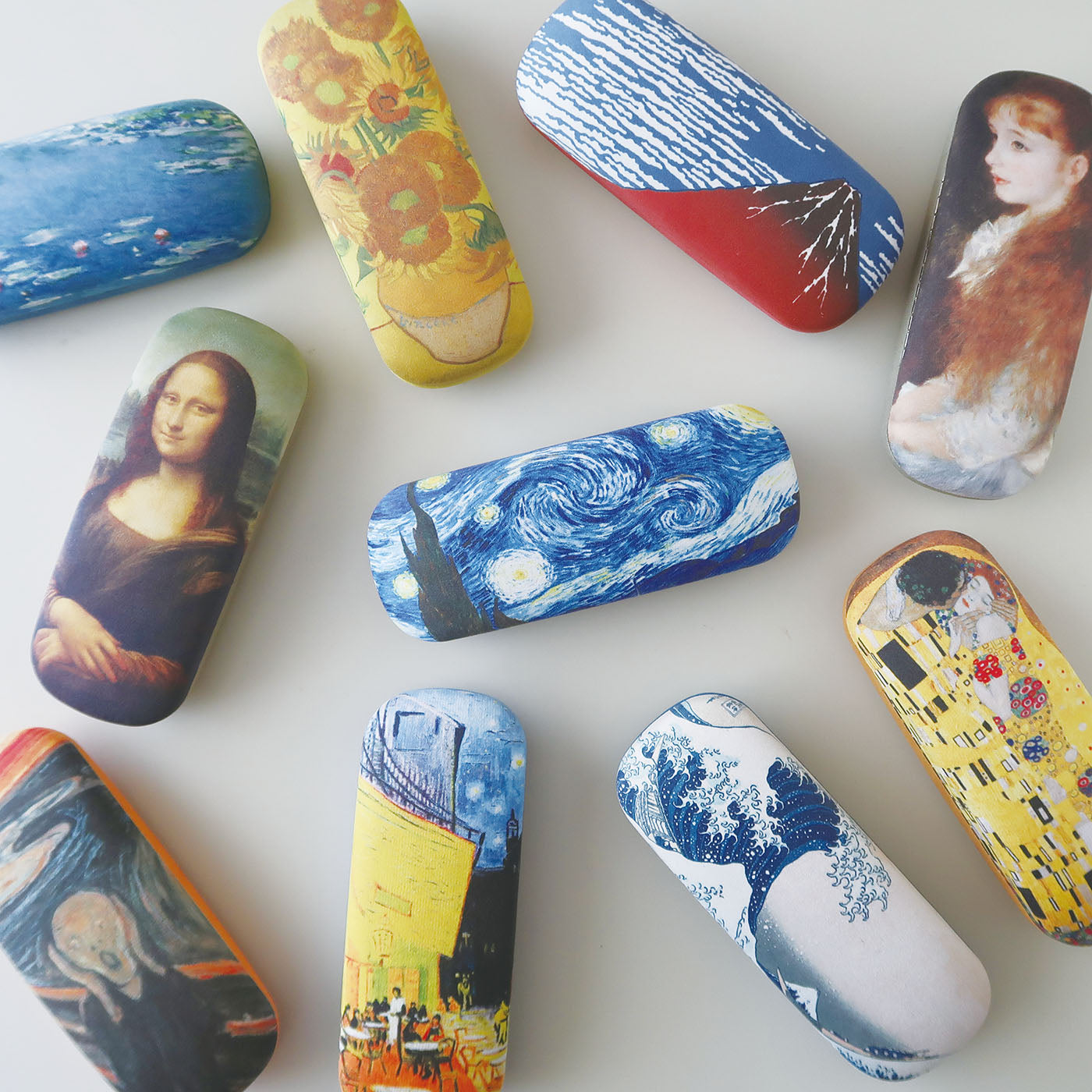 MUSEUM GLASSES CASE ミュージアム メガネケース｜眼鏡ケース コンパクト かわいい おしゃれ 老眼鏡 めがねケース アート 絵画 名画 芸術 美術館｜MATOKA マトカ