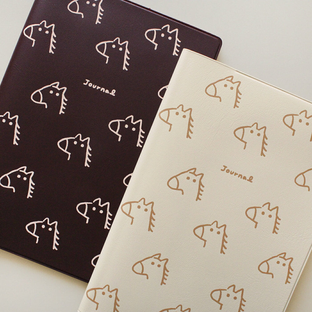 手帳 2026 マトカ 2026年（2025年10月始まり）ダイアリー スケジュール帳｜B6サイズ マンスリー・フルカラー（月間ブロック）『ゆるウマ｜YURUUMA』大人かわいい 午 干支 馬 うま