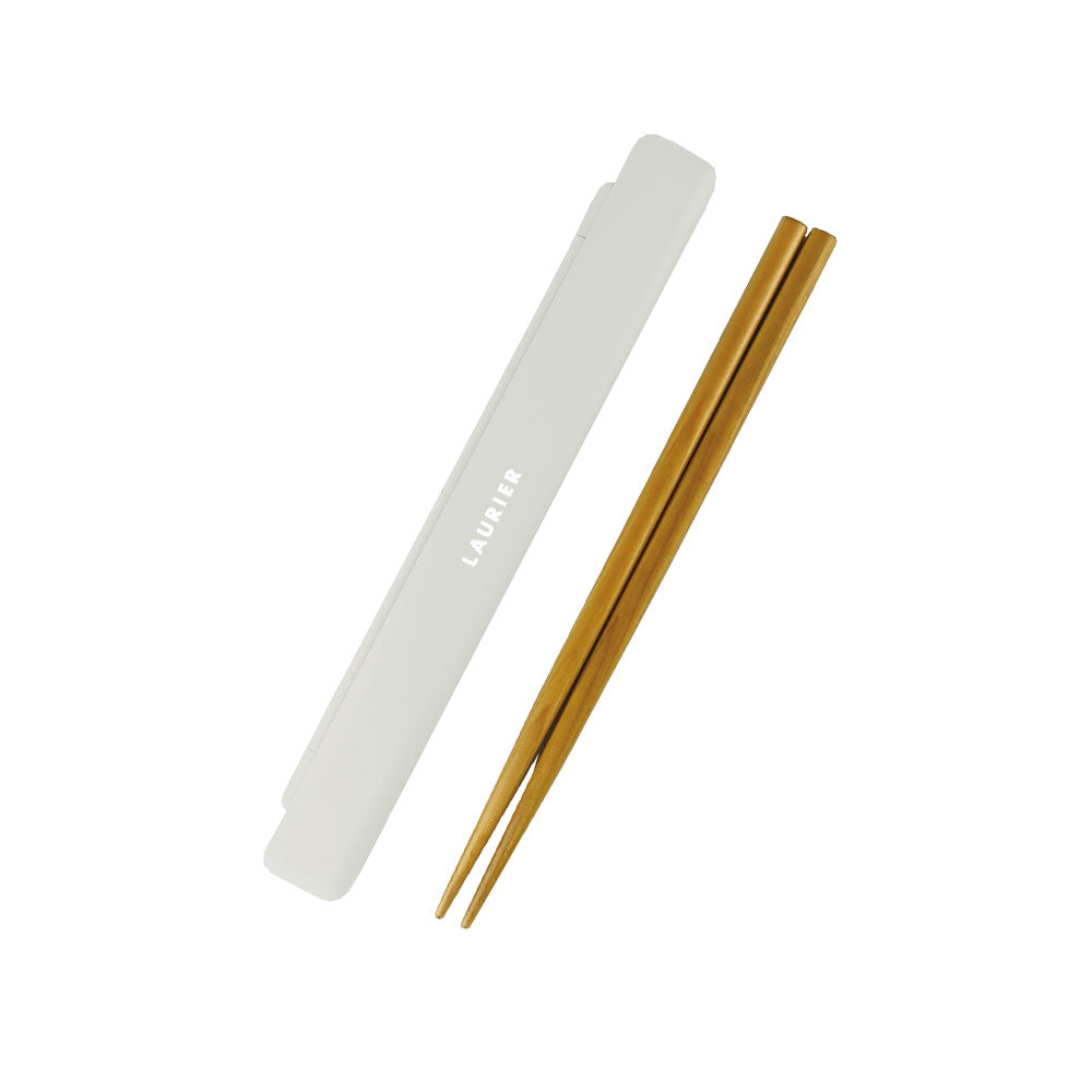 LAURIER ローリエ お箸箱セット｜CHOPSTICKS SET 箸箱 弁当 ランチ お弁当 シンプル 大人 女子 男子 かわいい おしゃれ 弁当 グレー メンズ シック