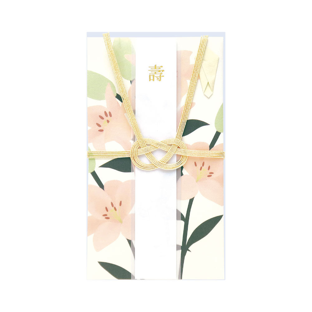 Blomma ブロンマ ご祝儀袋｜結婚式 結婚 お祝い 御祝儀 花言葉 上品 華やか シンプル 大人 贈り物 縁起 花 フラワー 百合 バラ 薔薇 チューリップ スズラン 芍薬 デンファレ｜MATOKA マトカ