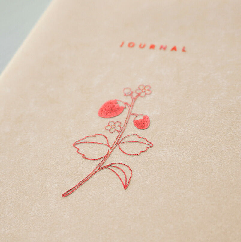 手帳 2026 マトカ 2026年1月始まり ダイアリー スケジュール帳｜新書判 コンパクトマンスリー（月間ブロック）『フローラ｜FLORA』コスモス ブルーベリー ストロベリー いちご 苺 花柄