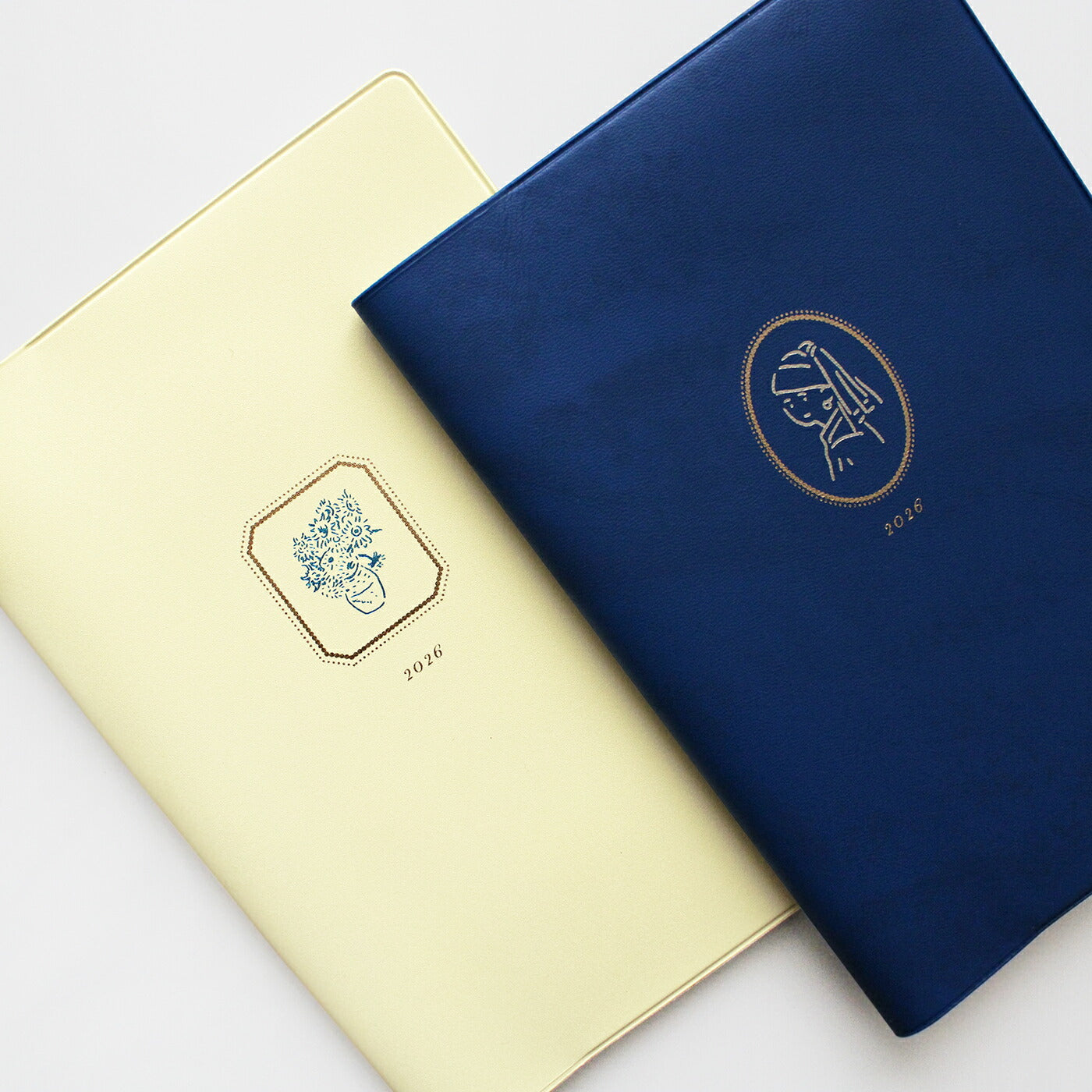 手帳 2026 マトカ 2026年1月始まり ダイアリー スケジュール帳｜B6サイズ マンスリー・フルカラー（月間ブロック）『ミュージアム｜MUSEUM』フェルメール ゴッホ 絵画