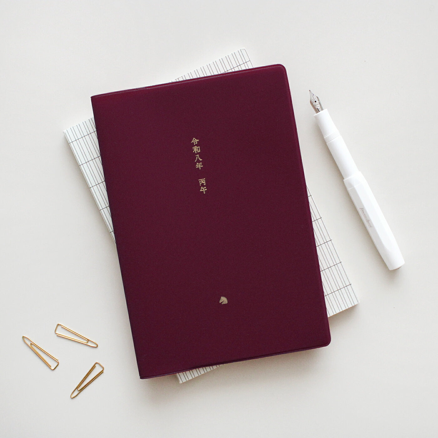 手帳 2026 マトカ 2026年1月始まり ダイアリー スケジュール帳｜B6サイズ マンスリー・スタンダード（月間ブロック）『和暦｜WAREKI』 干支 午年 ウマ