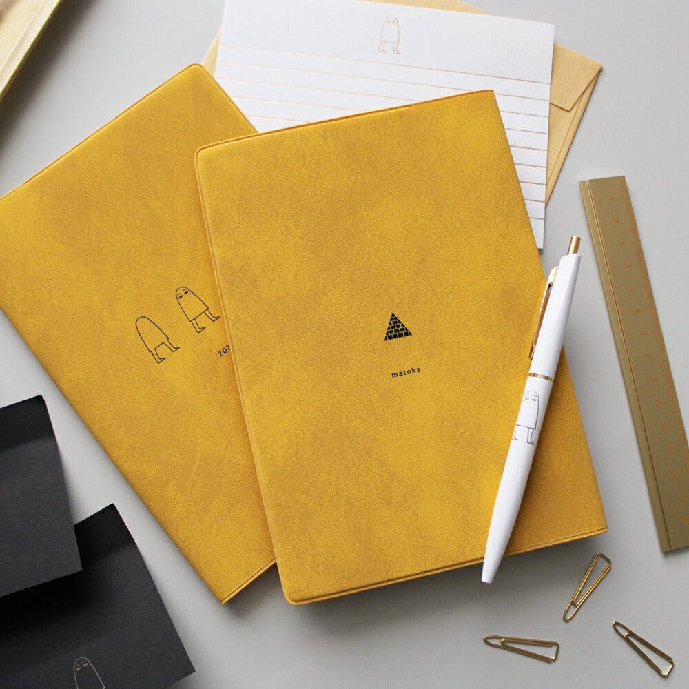 手帳 2026 マトカ 2026年1月始まり ダイアリー スケジュール帳｜B6サイズ マンスリー・スタンダード（月間ブロック）『メジェド｜MEJED』エジプト エジプシャン