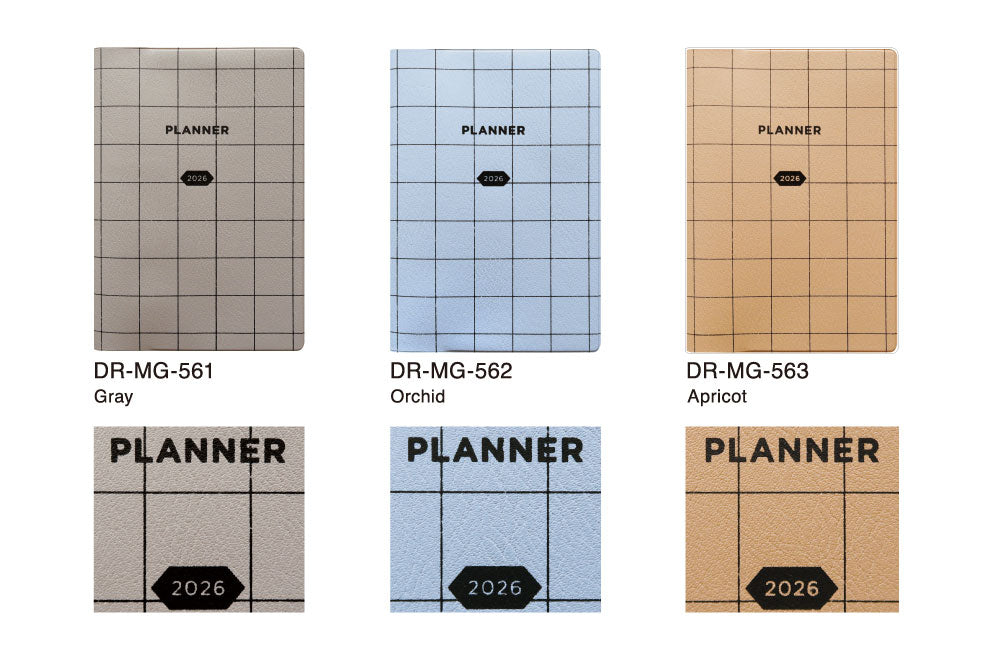 手帳 2026 マトカ 2026年1月始まり ダイアリー スケジュール帳｜B6サイズ マンスリー・スタンダード（月間ブロック）『トレリス｜TRELLIS』