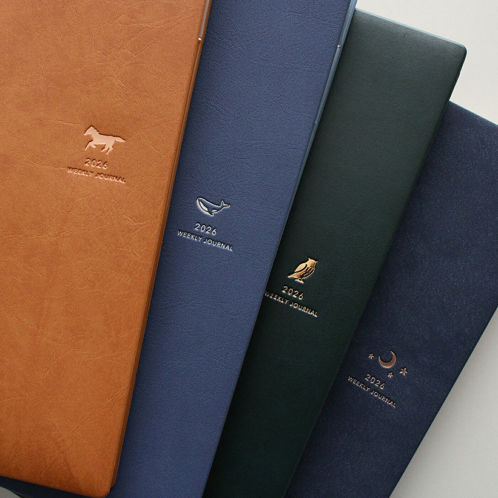 手帳 2026 マトカ 2026年1月始まり ダイアリー スケジュール帳｜A5サイズ ウィークリー・バーチカル式『ソフィア｜SOFIA』干支 馬 午 ネコ フクロウ イヌ クジラ バラ ツバメ 星 月