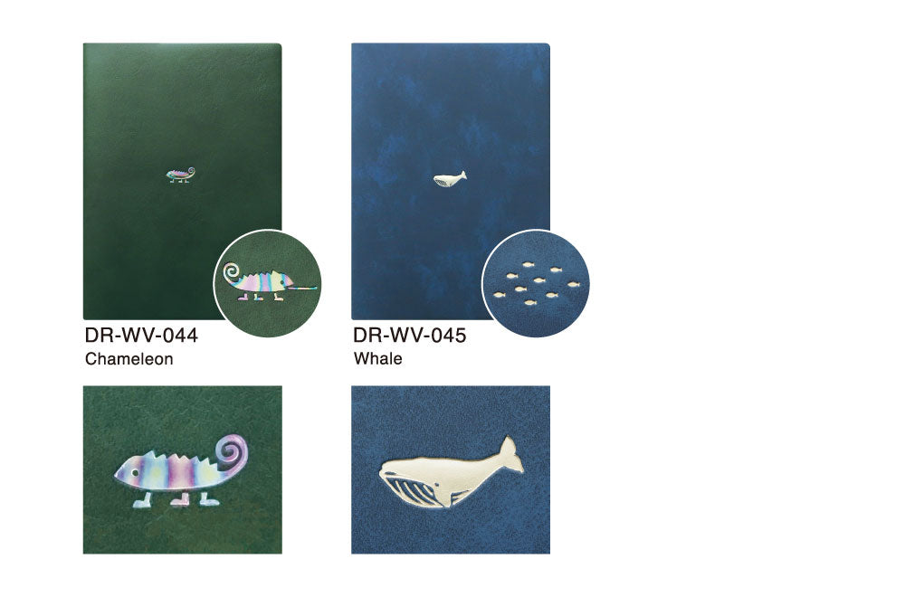 手帳 2026 マトカ 2026年1月始まり ダイアリー スケジュール帳｜A5サイズ ウィークリー・バーチカル式『ワンポイント｜POINT』干支 馬 午 ハリネズミ クジラ 恐竜 カメレオン 猫 キウィ