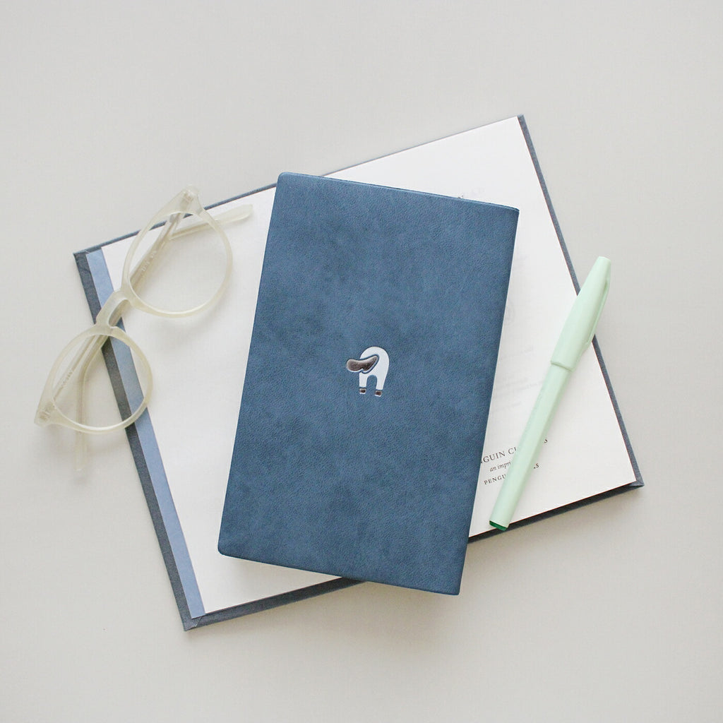 手帳 2026 マトカ 2026年1月始まり ダイアリー スケジュール帳｜新書判 スリムウィークリー・セパレート式『ラッキーモチーフ A｜LUCKY MOTIF A』Nitte 干支 午 ウマ 白馬 猫 カバ タコ たこ焼き カメレオン