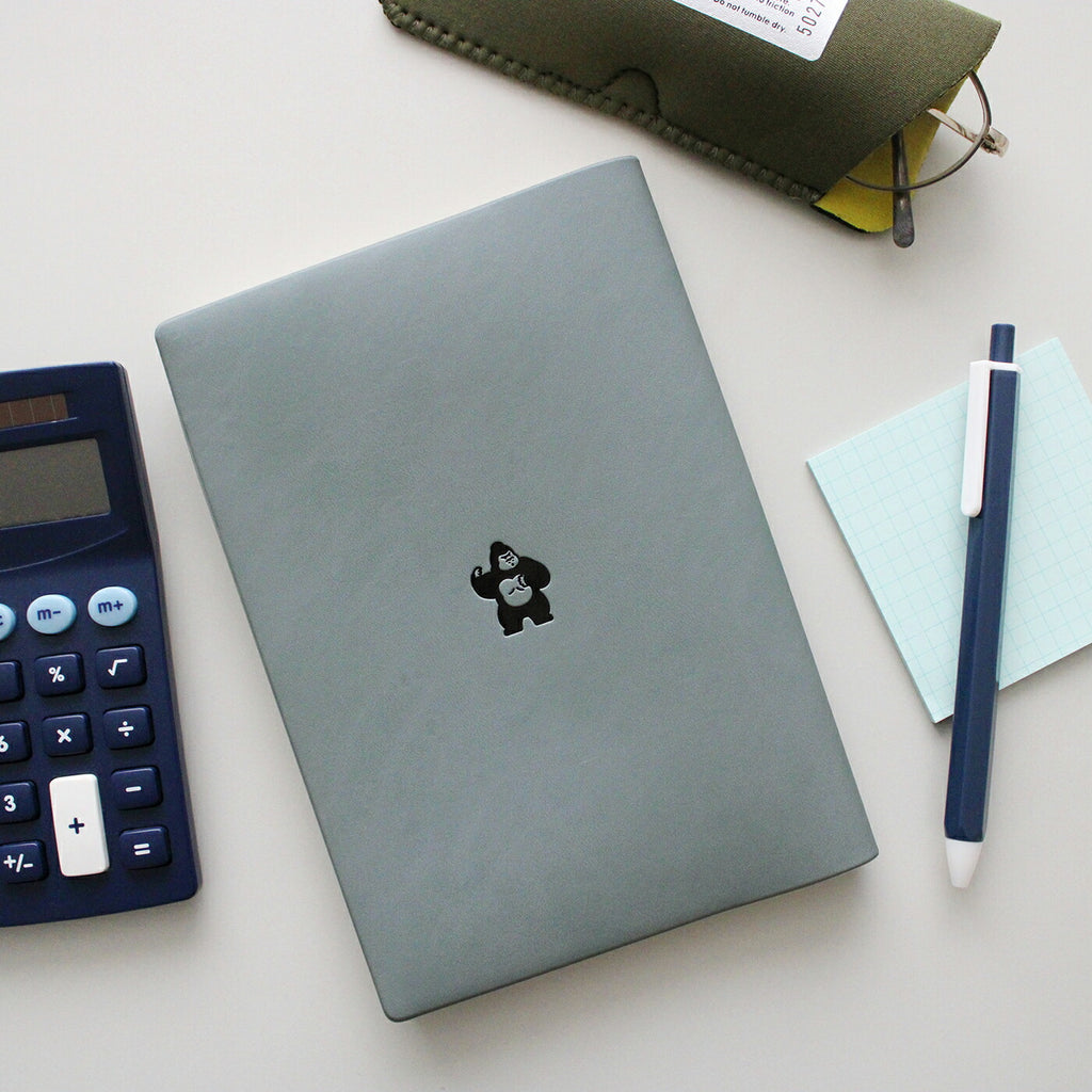 手帳 2026 マトカ 2026年1月始まり ダイアリー スケジュール帳｜B6サイズ ウィークリー・レフト式（週間ホリゾンタル）『ワンポイント アニマル｜POINT ANIMAL』メンダコ サカバンバスピス アンコウ ゴリラ ハリネズミ