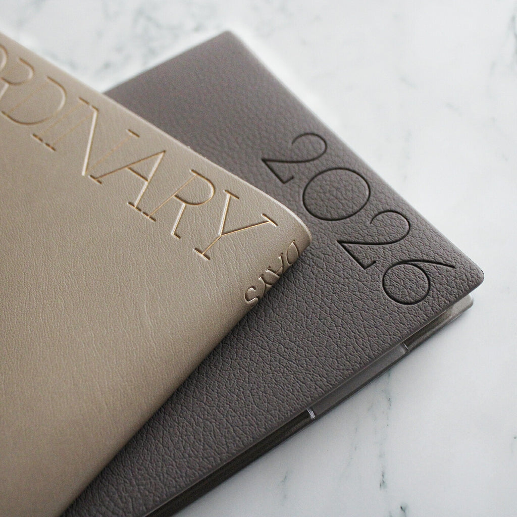 手帳 2026 マトカ 2026年1月始まり ダイアリー スケジュール帳｜B6サイズ ウィークリー・レフト式（週間ホリゾンタル）『オーディナリー｜ORDINARY』