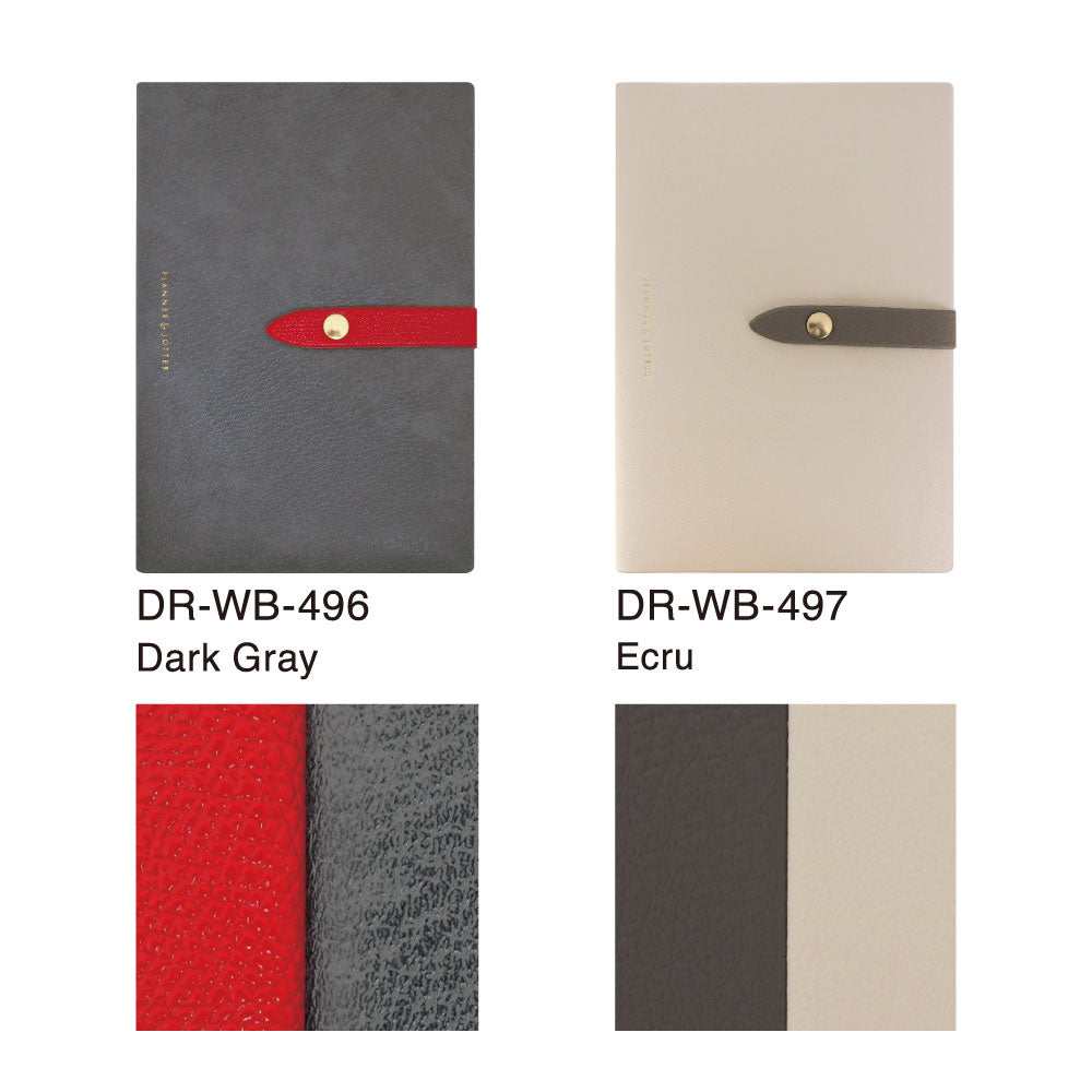 手帳 2026 マトカ 2026年1月始まり ダイアリー スケジュール帳｜B6サイズ ウィークリー・レフト式（週間ホリゾンタル）『ランディ｜LUNDI』おしゃれ 大人かわいい ベルト付き