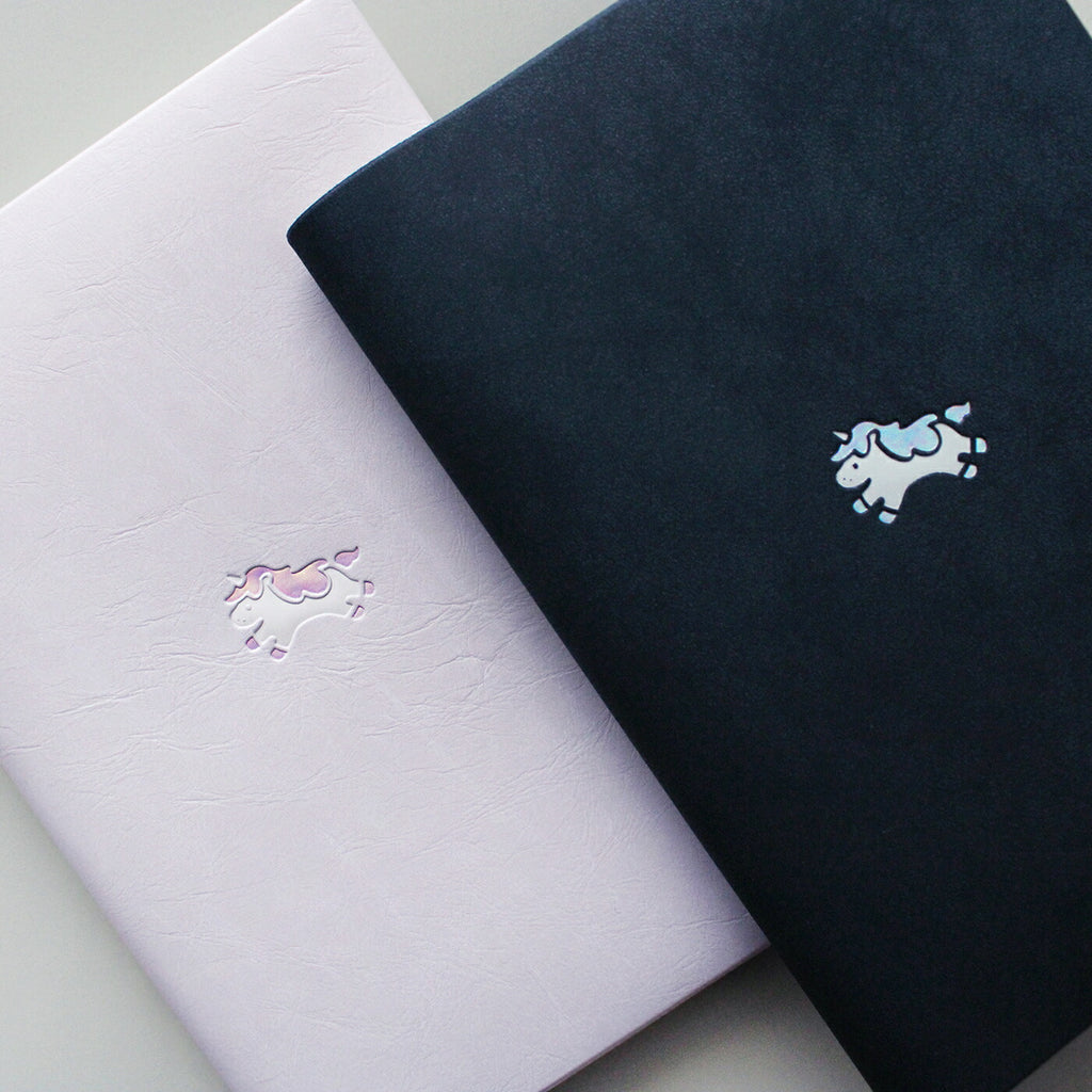 手帳 2026 マトカ 2026年1月始まり ダイアリー スケジュール帳｜B6サイズ ウィークリー・ブロック式（週間ブロック・日記帳）『ワンポイント ユニコーン｜POINT UNICORN』干支 午 ウマ 馬