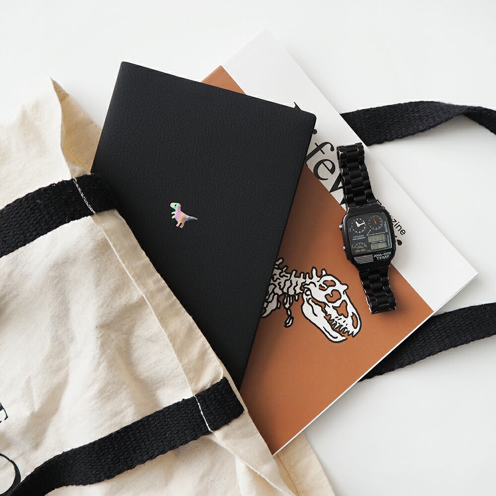 手帳 2026 マトカ 2026年1月始まり ダイアリー スケジュール帳｜B6サイズ ウィークリー・ブロック式（週間ブロック・日記帳）『ワンポイント アニマル｜POINT ANIMAL・B』カメレオン ウーパールーパー 恐竜 シマエナガ ラッコ