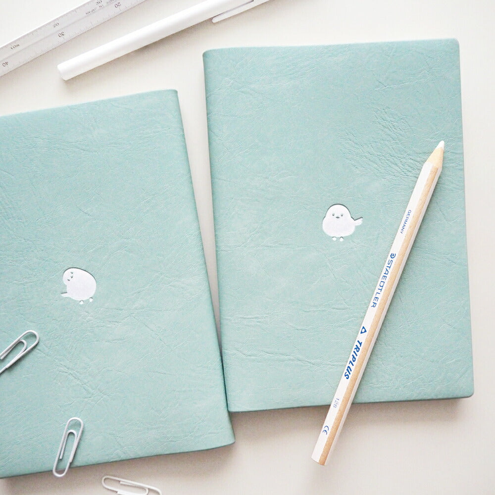 手帳 2026 マトカ 2026年1月始まり ダイアリー スケジュール帳｜B6サイズ ウィークリー・ブロック式（週間ブロック・日記帳）『ワンポイント アニマル｜POINT ANIMAL・B』カメレオン ウーパールーパー 恐竜 シマエナガ ラッコ