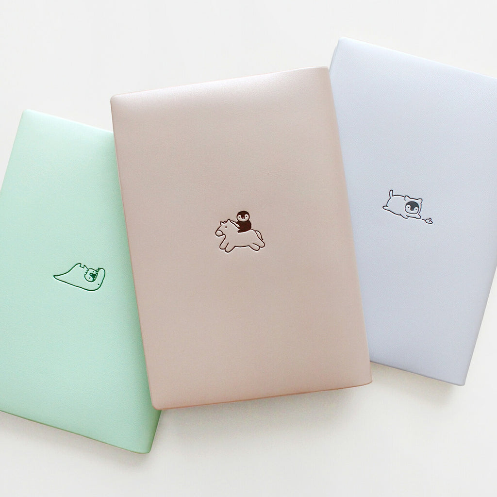 手帳 2026 マトカ 2026年1月始まり ダイアリー スケジュール帳｜B6サイズ ウィークリー・ブロック式（週間ブロック・日記帳）『ワンポイント 着ぐるみ｜POINT KIGURUMI』干支 馬 ウマ 猫 恐竜