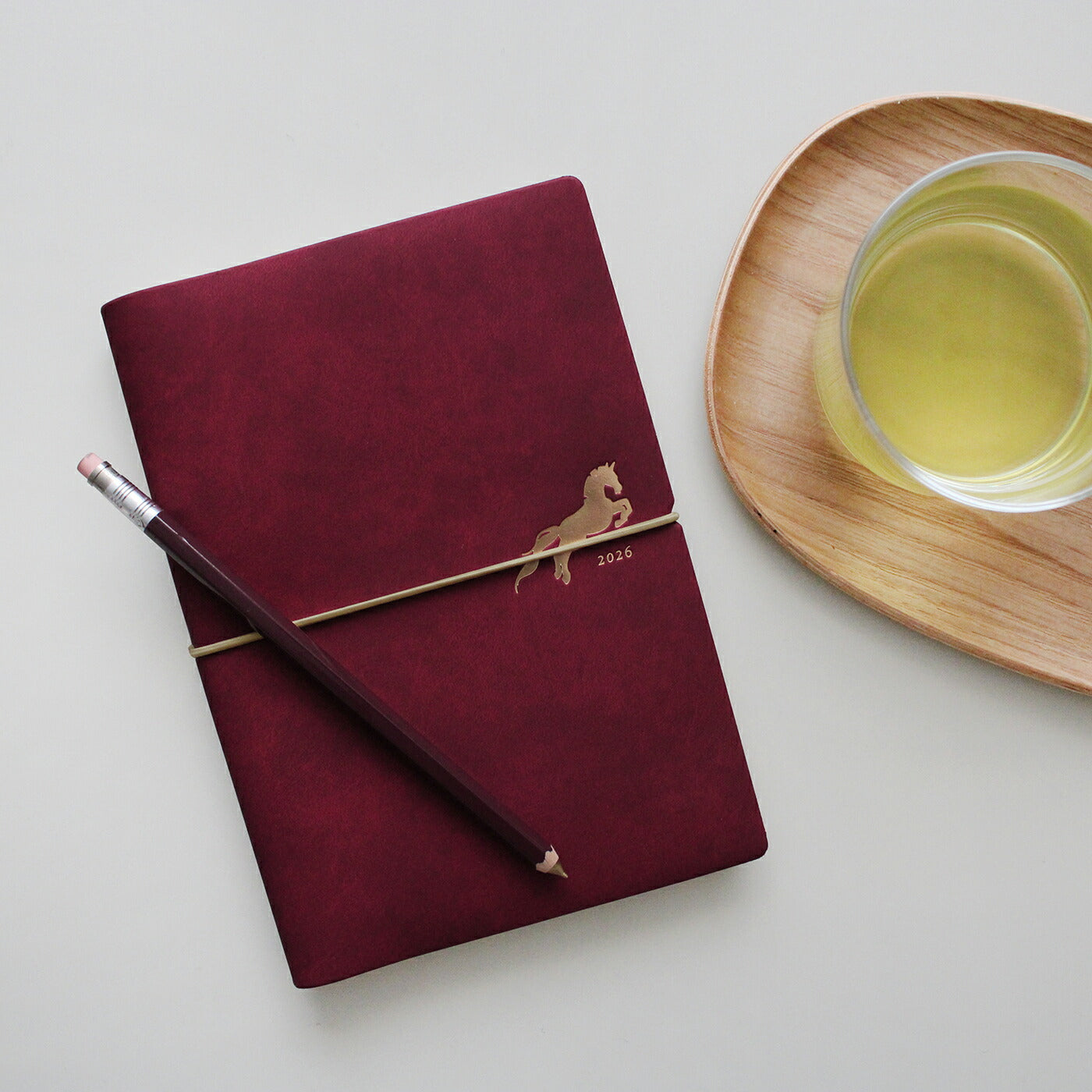 手帳 2026 マトカ 2026年1月始まり ダイアリー スケジュール帳｜B6サイズ ウィークリー・ブロック式（週間ブロック・日記帳）『飛越｜JUMPING』 干支 馬 午 ウマ うま