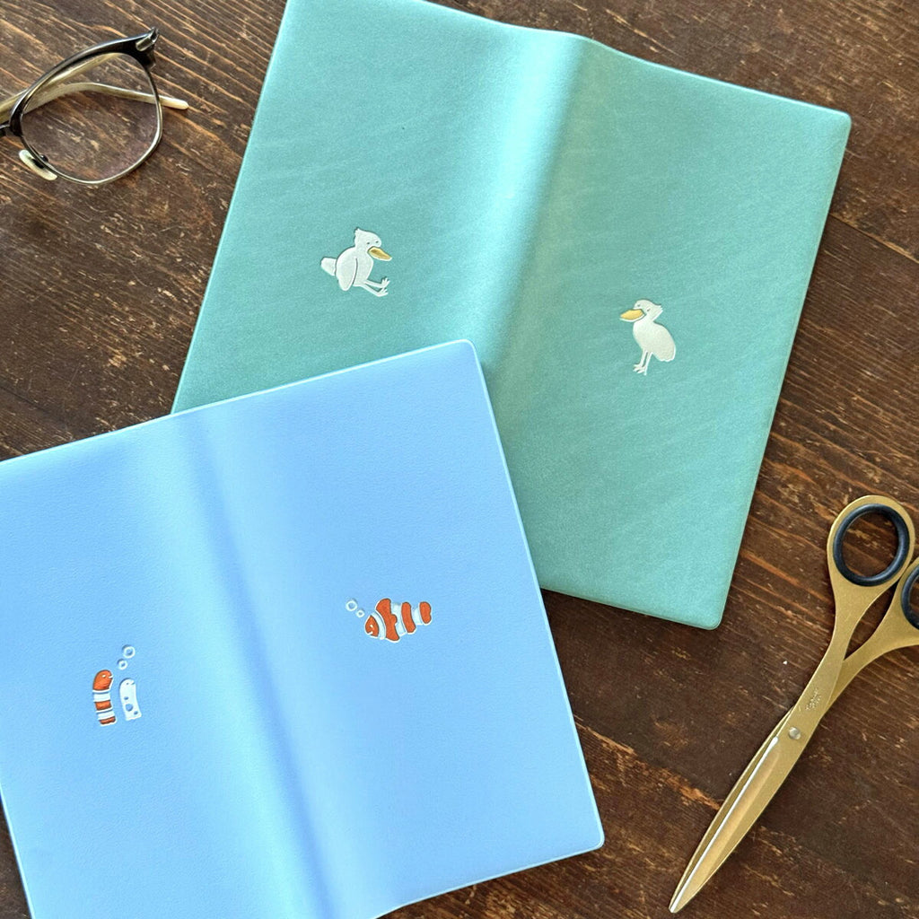 【EC限定】手帳 2026 マトカ 2026年1月始まり ダイアリー スケジュール帳｜ロング ウィークリー・レフト式（週間ホリゾンタル）『ワンポイント｜POINT』スリムサイズ 干支 午 馬 うま タコ シュナウザー カクレクマノミ ハシビロコウ