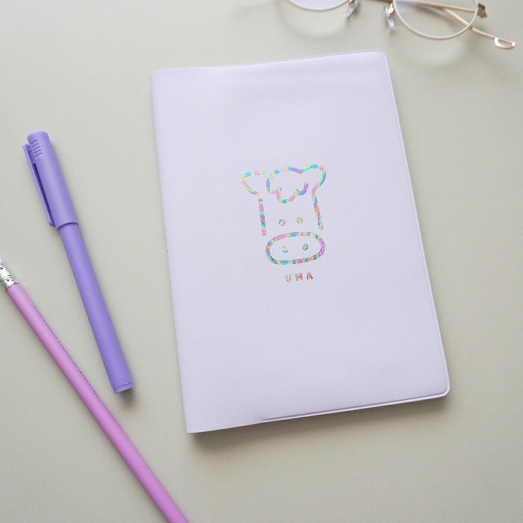 【限定】手帳 2026 マトカ 2026年1月始まり ダイアリー スケジュール帳｜B6サイズ マンスリー・フルカラー（月間ブロック）『ウマカナ』干支 午 馬 うま ウマ ユニコーン UMA