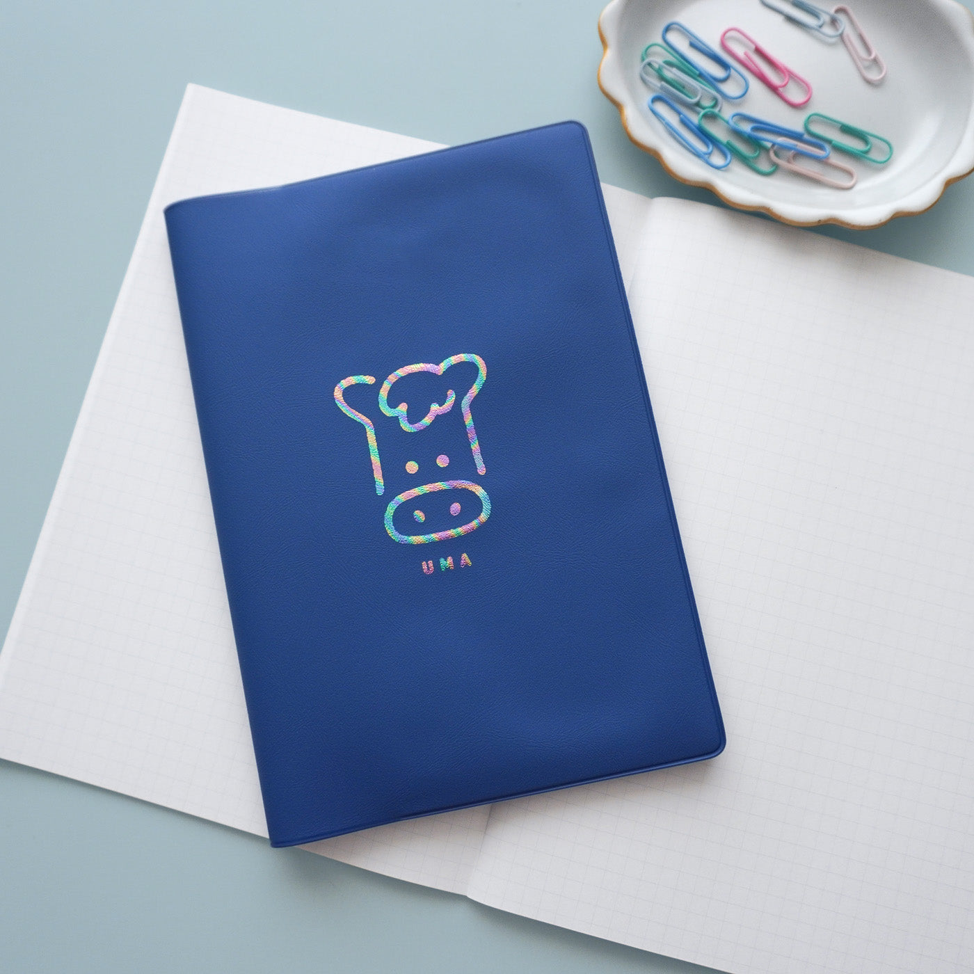 【限定】手帳 2026 マトカ 2026年1月始まり ダイアリー スケジュール帳｜B6サイズ マンスリー・フルカラー（月間ブロック）『ウマカナ』干支 午 馬 うま ウマ ユニコーン UMA