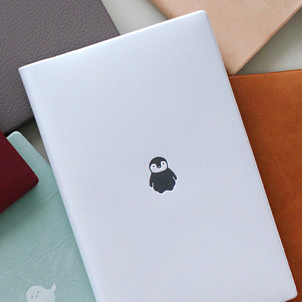 手帳 2026 マトカ 2026年1月始まり ダイアリー スケジュール帳｜新書判 スリムウィークリー・セパレート式『ラッキーモチーフ B｜LUCKY MOTIF B』Nitte かわいい ブタ ゾウ ポメラニアン クジラ シマエナガ ペンギン ハリネズミ 招き猫