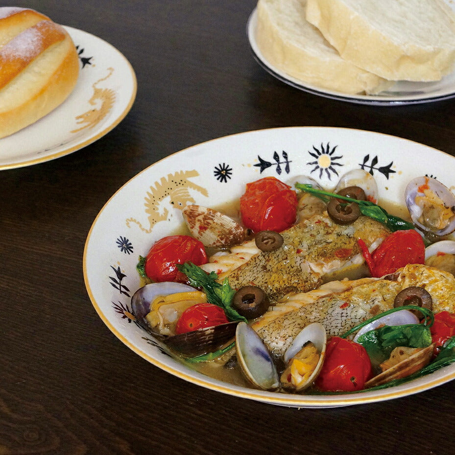 Fiaba 食器 Alba｜マグ マグカップ プレート 皿 美濃焼 誕生日 ギフト プレゼント おしゃれ 可愛い 上品 磁器 日本製 カフェ ティータイム 小皿 取り皿 虎 トラ｜SERATA セラータ