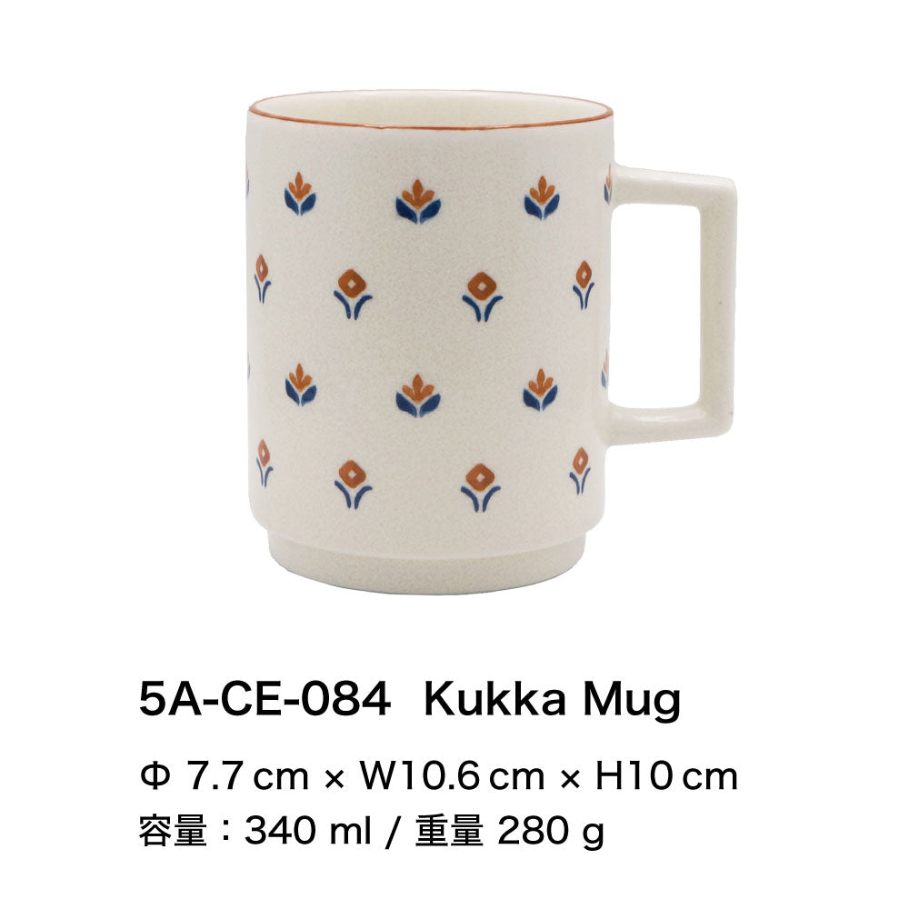 Toivo 食器 Kukka｜マグ マグカップ プレート 皿 美濃焼 誕生日 ギフト プレゼント おしゃれ 可愛い 上品 磁器 日本製 カフェ ティータイム 小皿 取り皿 花 フラワー 植物 レトロ｜SERATA セラータ