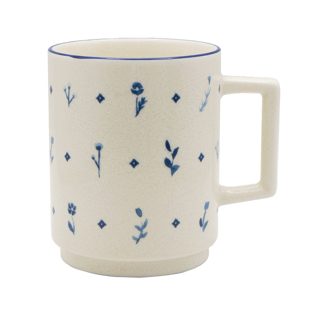 Toivo 食器 Niitty｜マグ マグカップ プレート 皿 美濃焼 誕生日 ギフト プレゼント おしゃれ 可愛い 上品 磁器 日本製 カフェ ティータイム 小皿 取り皿 花 フラワー 植物 レトロ｜SERATA セラータ