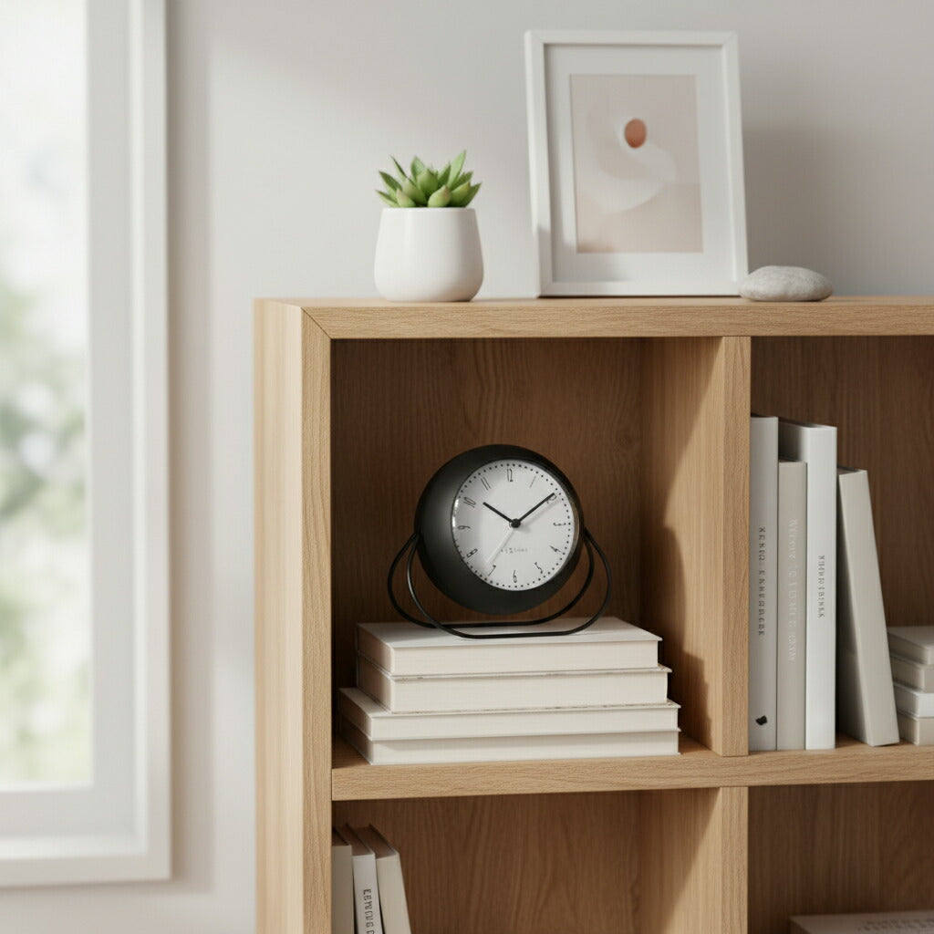 Bubble Alarm Clock 置き時計｜table clock 時計 インテリア デザイン おしゃれ アート 引越し お祝い プレゼント ギフト モダンデザイン  デザイン時計 かっこいい シンプル テーブルクロック アラーム 目覚まし時計