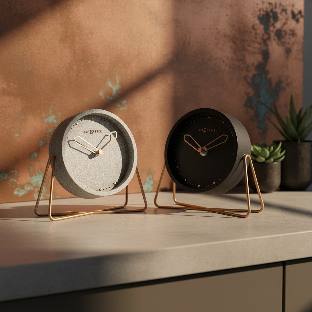 Cross Table 置き時計｜table clock 時計 インテリア デザイン おしゃれ アート 引越し お祝い プレゼント ギフト モダンデザイン  デザイン時計 かっこいい シンプル テーブルクロック