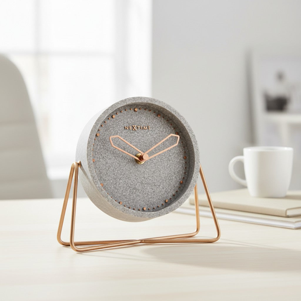 Cross Table 置き時計｜table clock 時計 インテリア デザイン おしゃれ アート 引越し お祝い プレゼント ギフト モダンデザイン  デザイン時計 かっこいい シンプル テーブルクロック