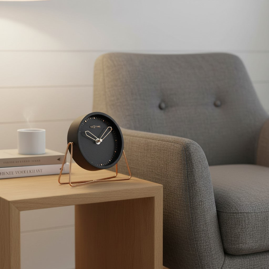 Cross Table 置き時計｜table clock 時計 インテリア デザイン おしゃれ アート 引越し お祝い プレゼント ギフト モダンデザイン  デザイン時計 かっこいい シンプル テーブルクロック