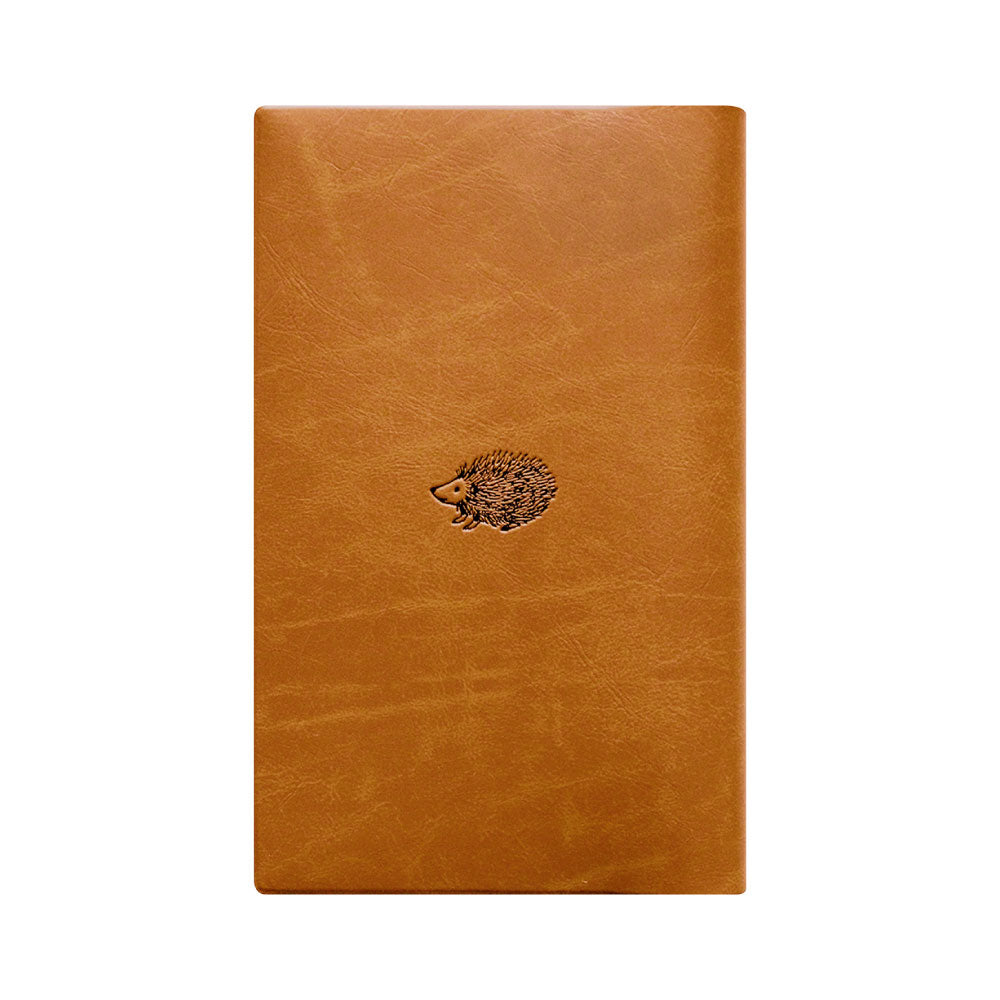 POINT ワンポイント ブックカバー（新書サイズ）｜読書 新書 本 カバー 文庫本 読書カバー 文学  シンプル かわいい おしゃれ 動物 ネコ ハリネズミ メジェド シマエナガ 土偶 カメレオン シマエナガ イヌ クジラ｜MATOKA マトカ
