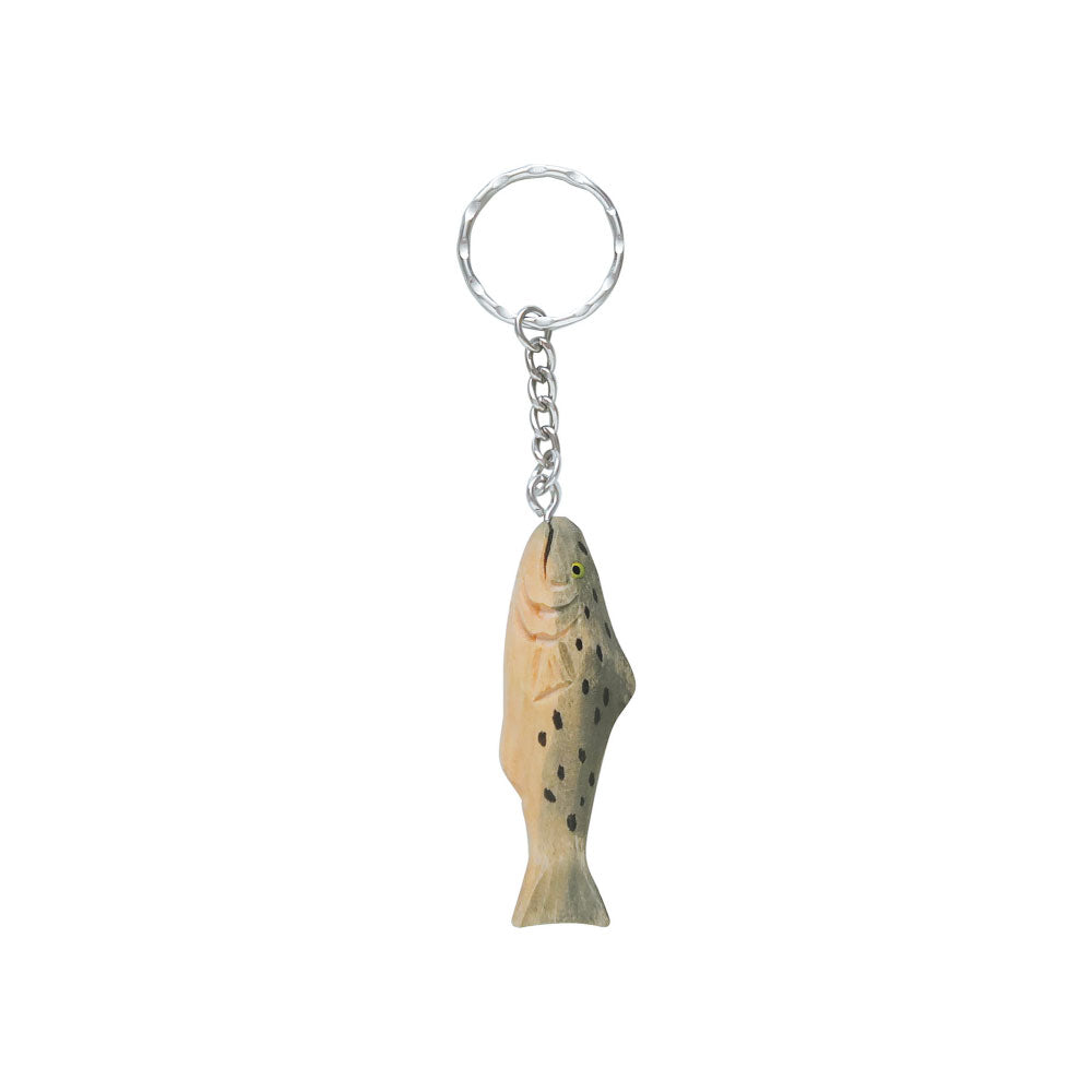 WOOD KEY RING ウッド キーリング｜鍵 キーホルダー アニマル 小物 動物 おしゃれ かわいい 木 木製 トラ ライオン 羊 シマウマ キリン 白クマ ペンギン シマエナガ 鳥 恐竜 アクセサリー キーチェーン｜MATOKA マトカ