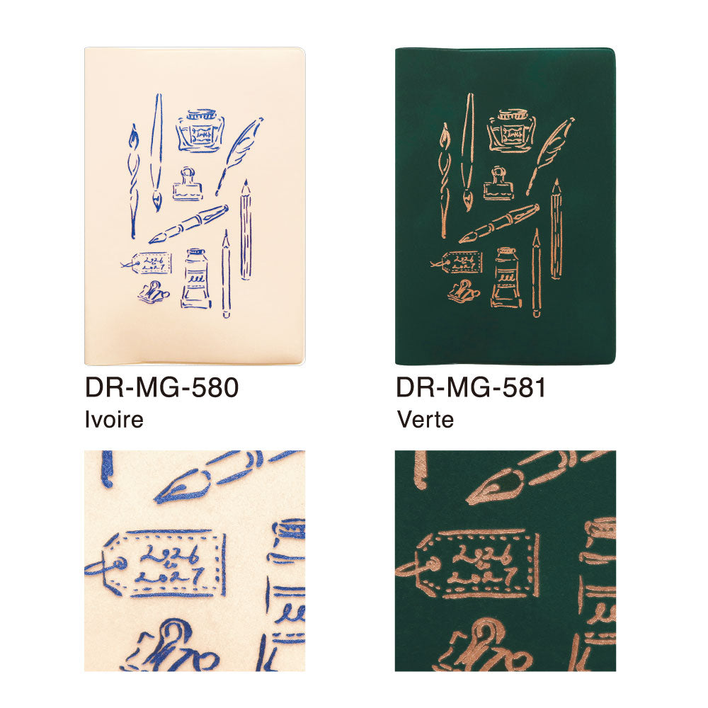 【ご予約 2月下旬発送】手帳 2026 マトカ 2026年4月始まり手帳 ダイアリー スケジュール帳｜B6サイズ マンスリー・スタンダード（月間ブロック）『パペトリ｜PAPETERIE』文房具 羽ペン インクボトル レトロ