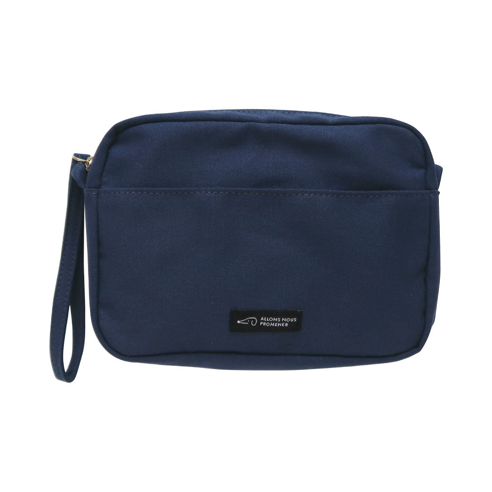 PROMENER BOOK POUCH プロムネ ブックポーチ｜ポーチ シンプル マイバッグ 文庫本 読書 ランチ サブバッグ バッグインバッグ 散歩 お出かけ ファッション ストラップ カバン